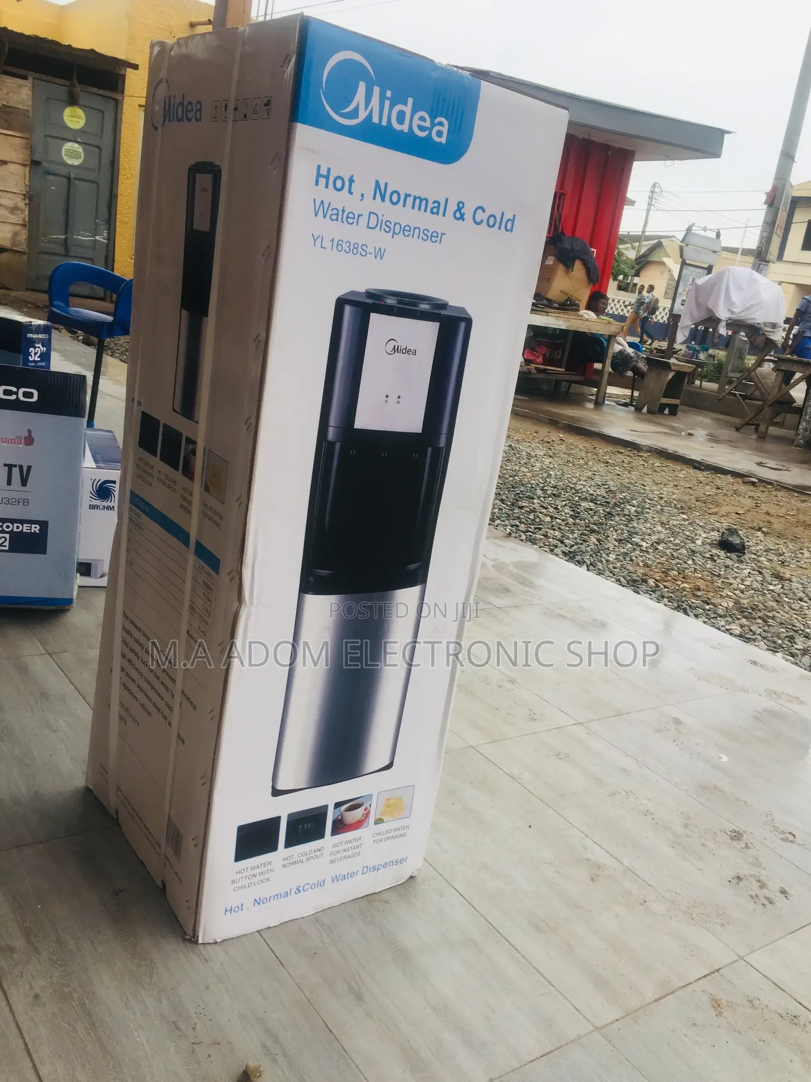Best Midea 3 Tap Water Dispenser (YL1638S-W)