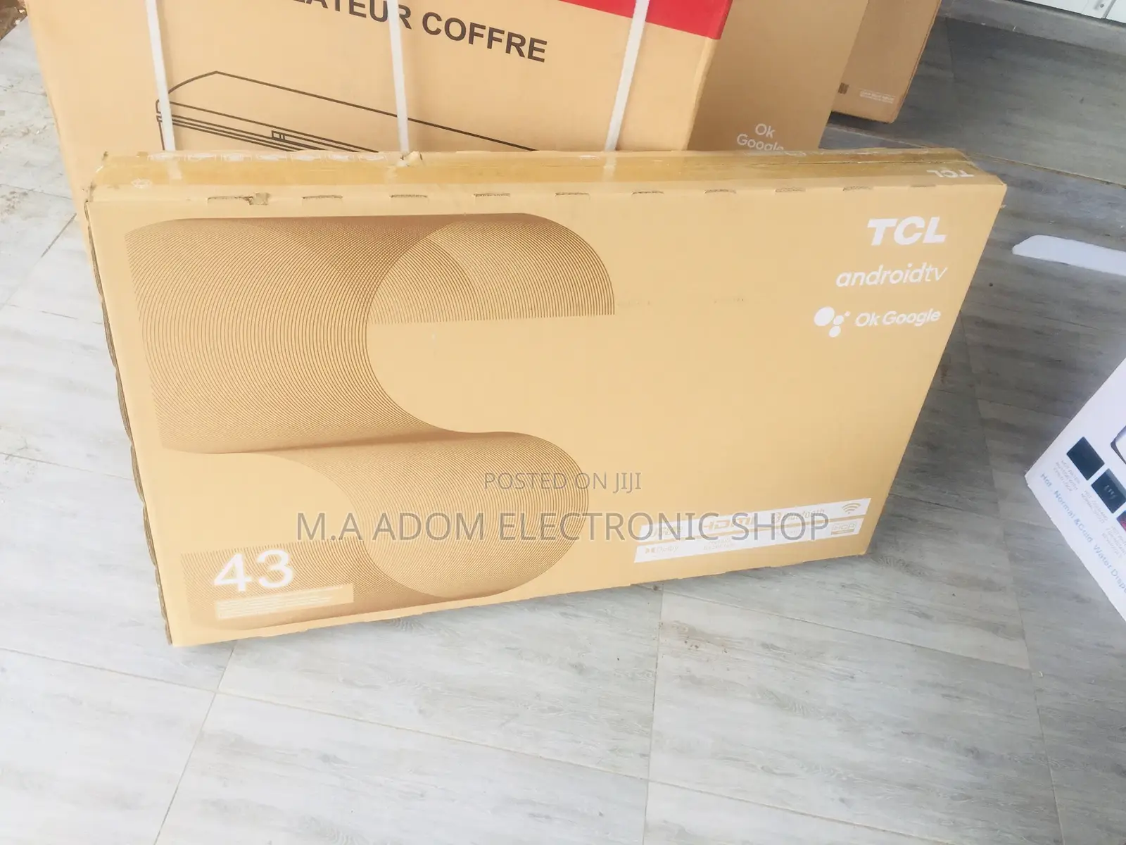 New TCL 43 Inch FHD Smart Android TV 43S5400A