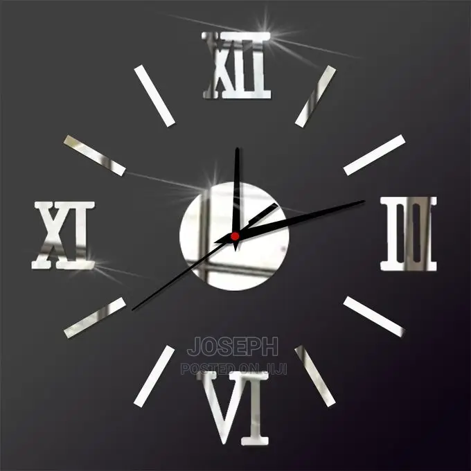 3d Acrylic Wall Clocks
