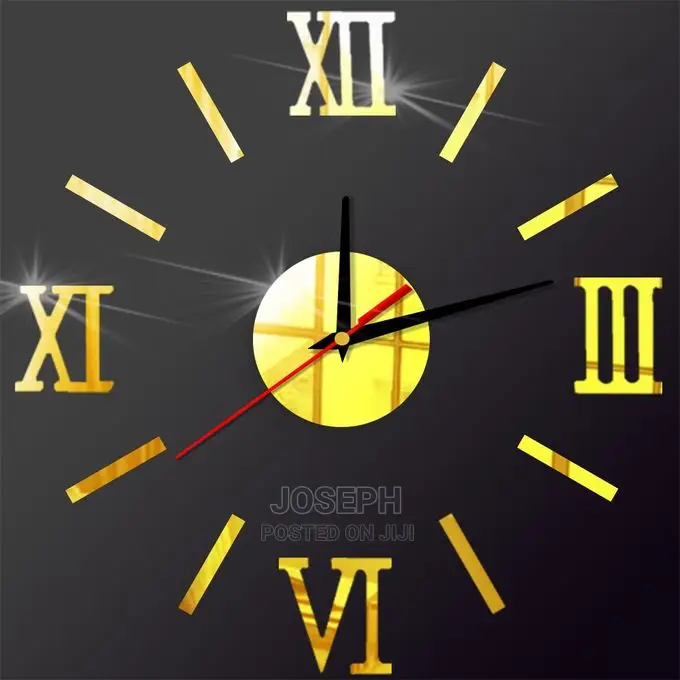 3d Acrylic Wall Clocks