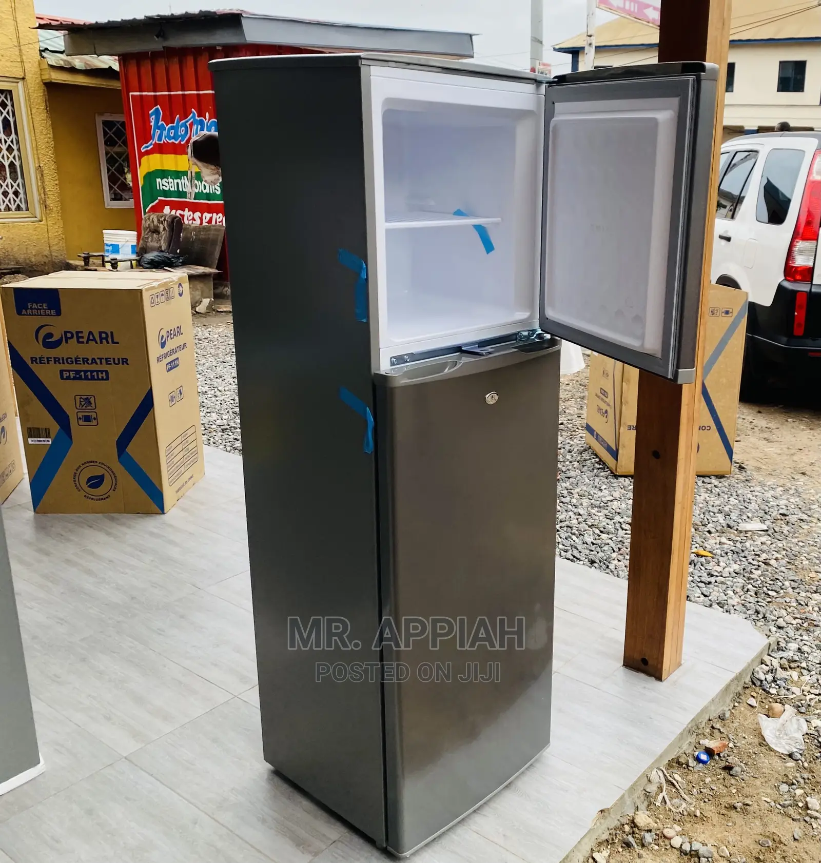 Newly in Stock Pearl PF-200B 140ltr Double Door Fridge 