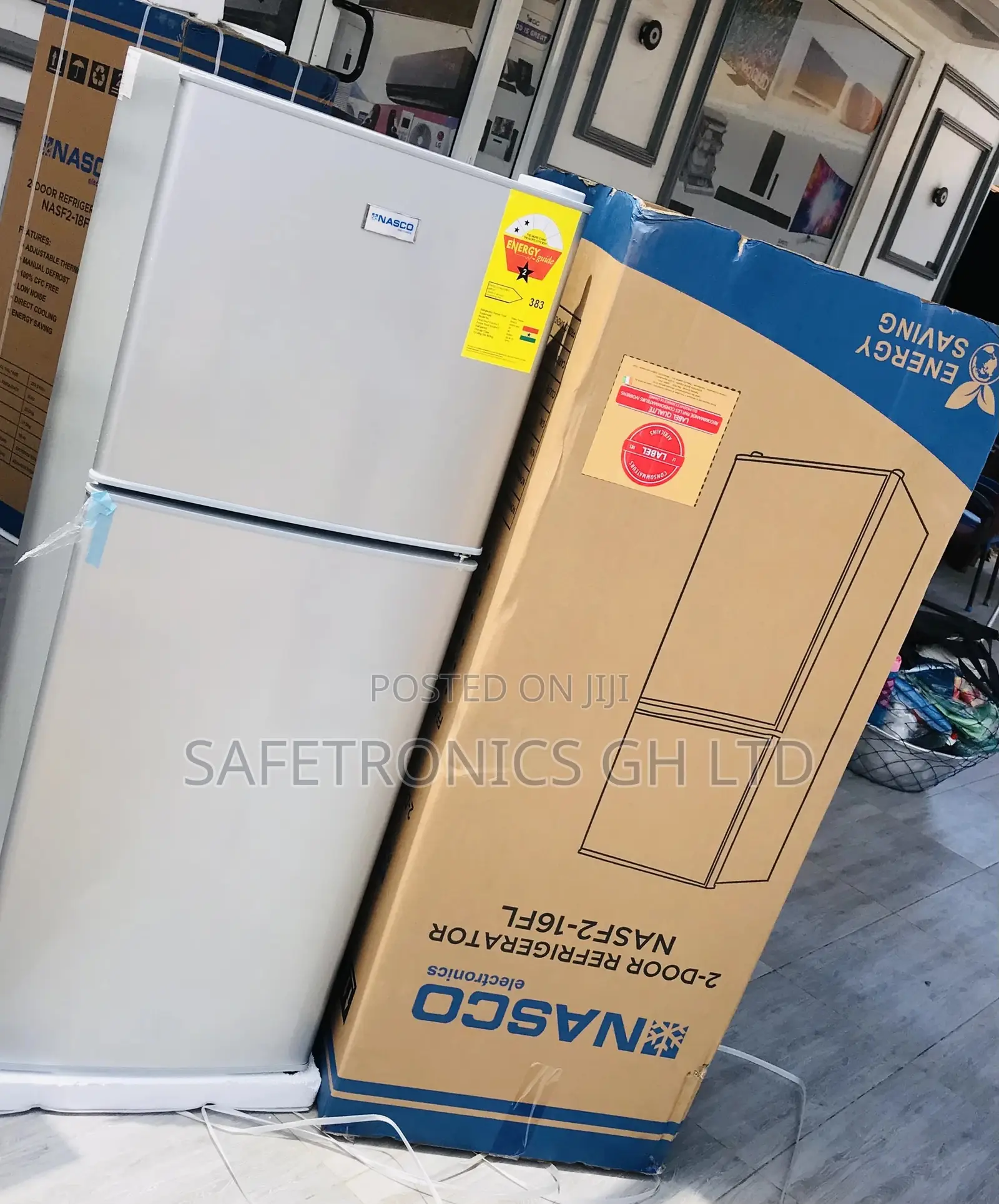 Nascof2-16fl Doubledoor Topfreezer Nasco Fridge