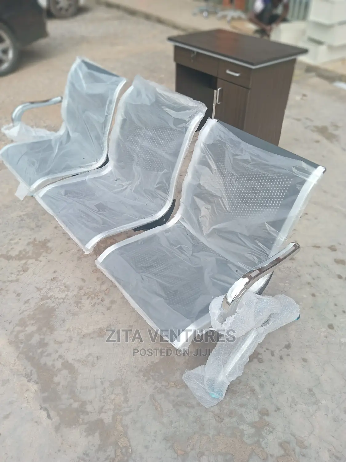 Non Padded Metal Chair