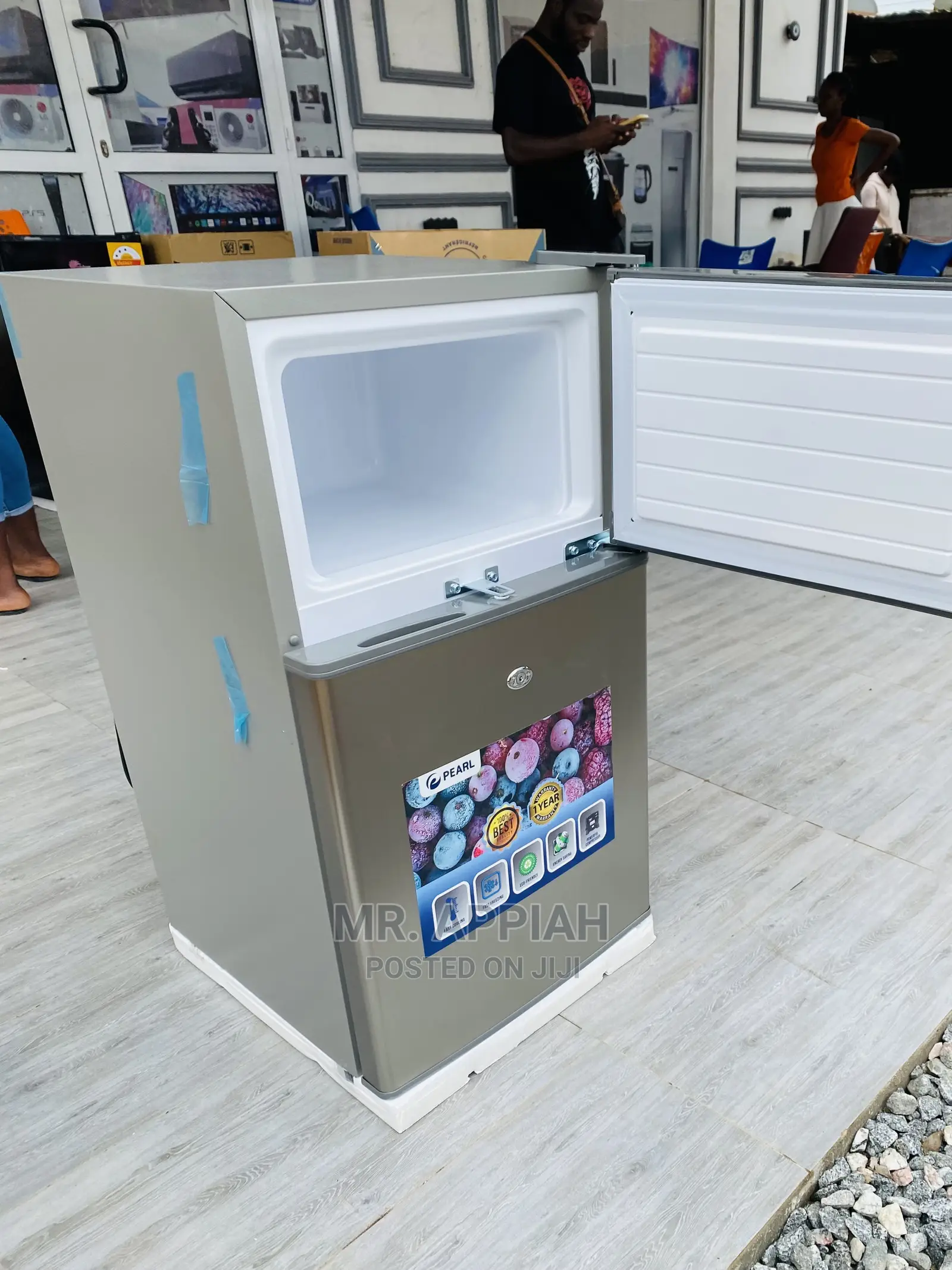 Efficient Cooling Pearl Top Freezer Fridge(10T).