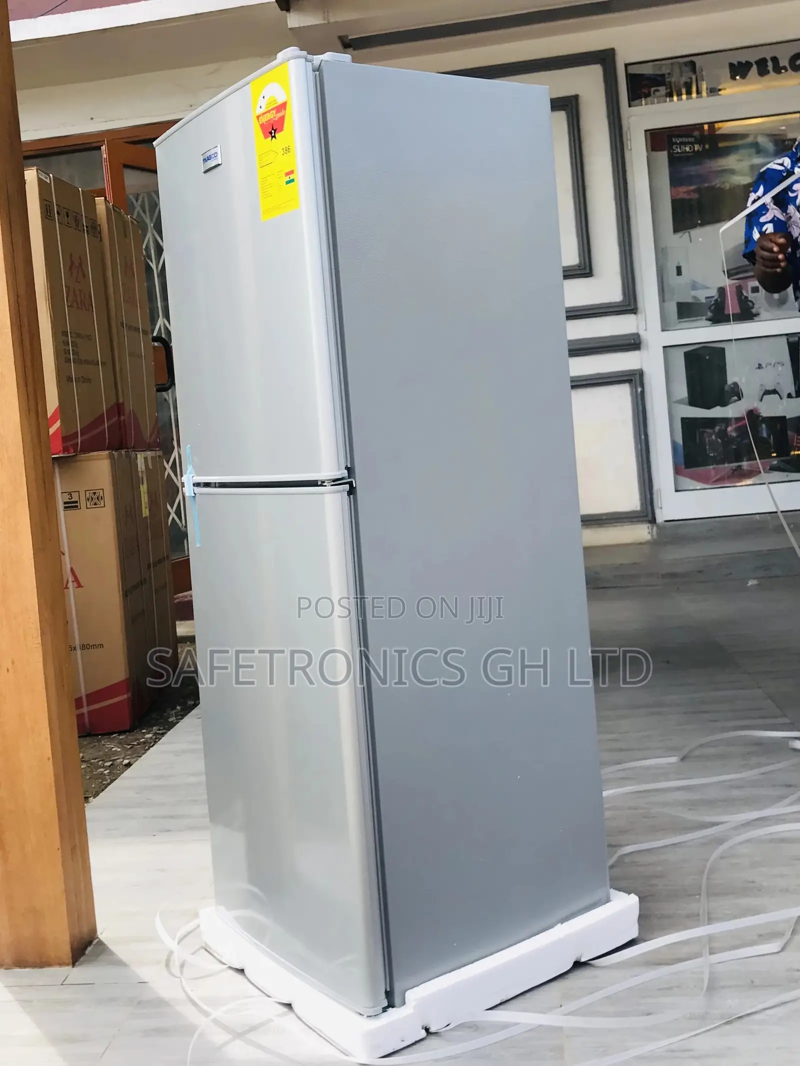 Great Offer Nascod2-18fl Doubledoor Bottomfreezer Fridge