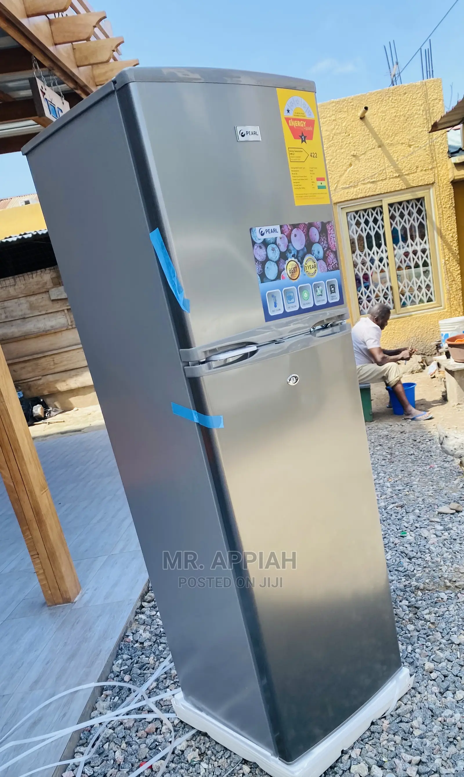 Latest Affordable and Durable Pearl 20T Double Door Fridge.