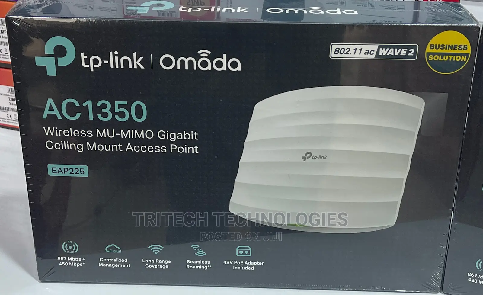 TP-Link Ac1350 Wireless Gigabit Ceiling Mount Access Point