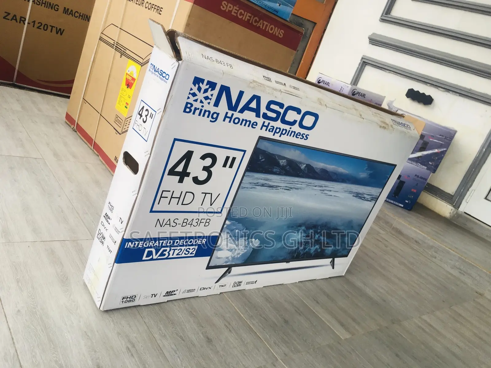 Neat Nasco 43 Inches Glossy LED Satellite Digital