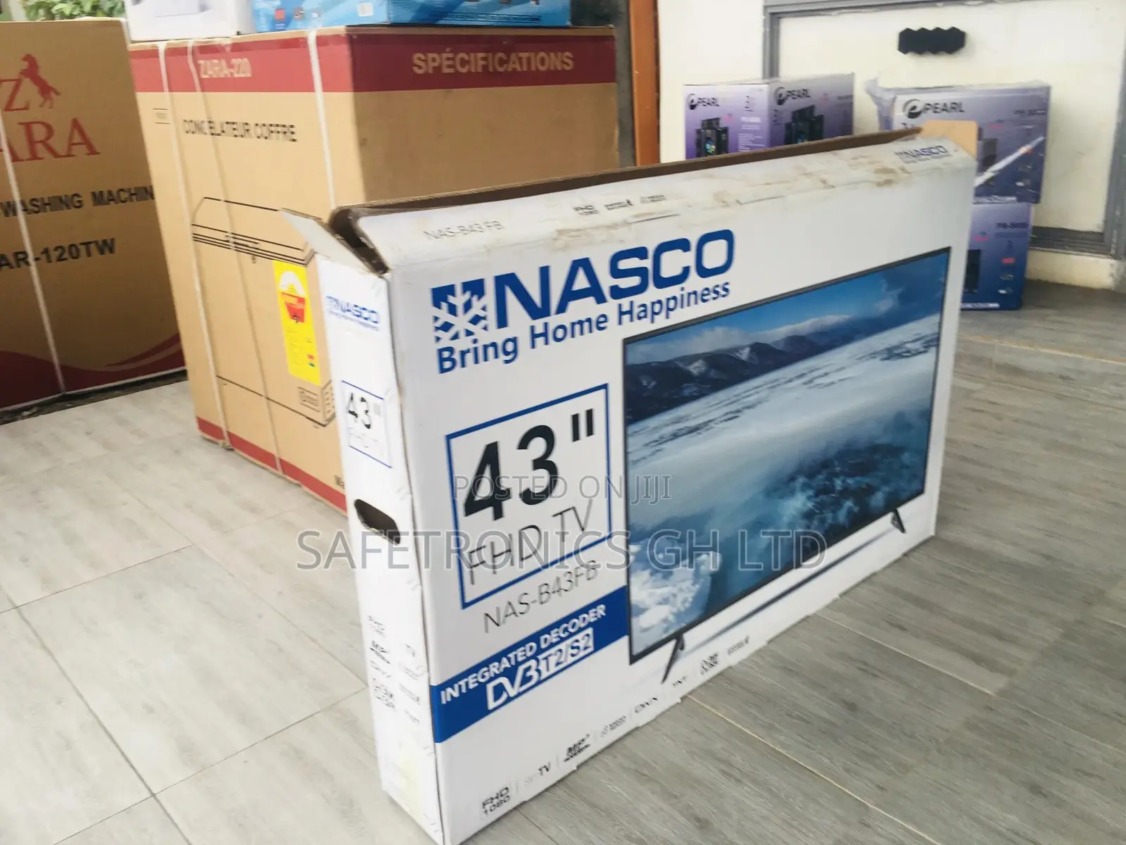 Neat Nasco 43 Inches Glossy LED Satellite Digital