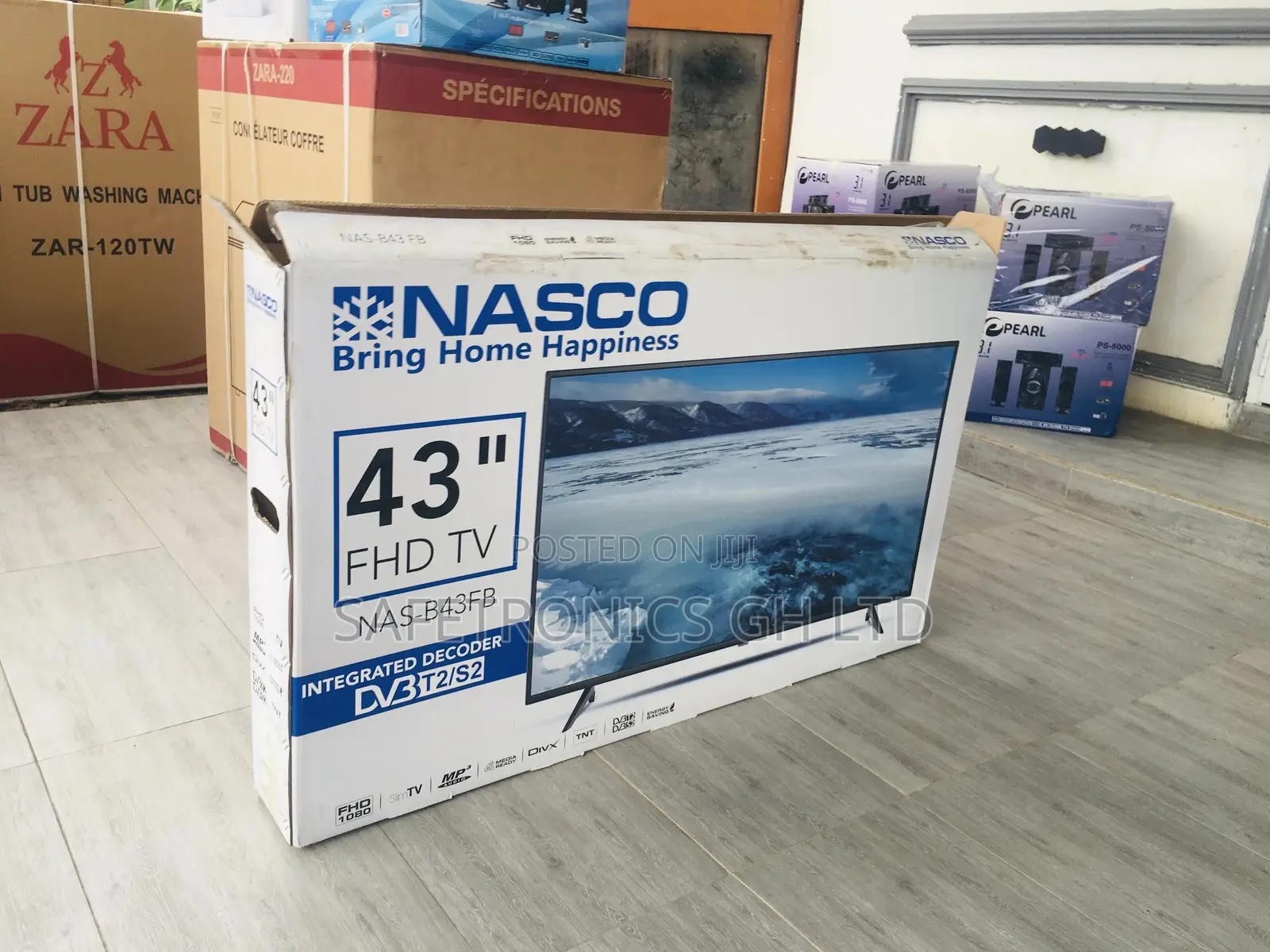 Affordable Nasco 43 Inches Glossy LED Digital Satellite