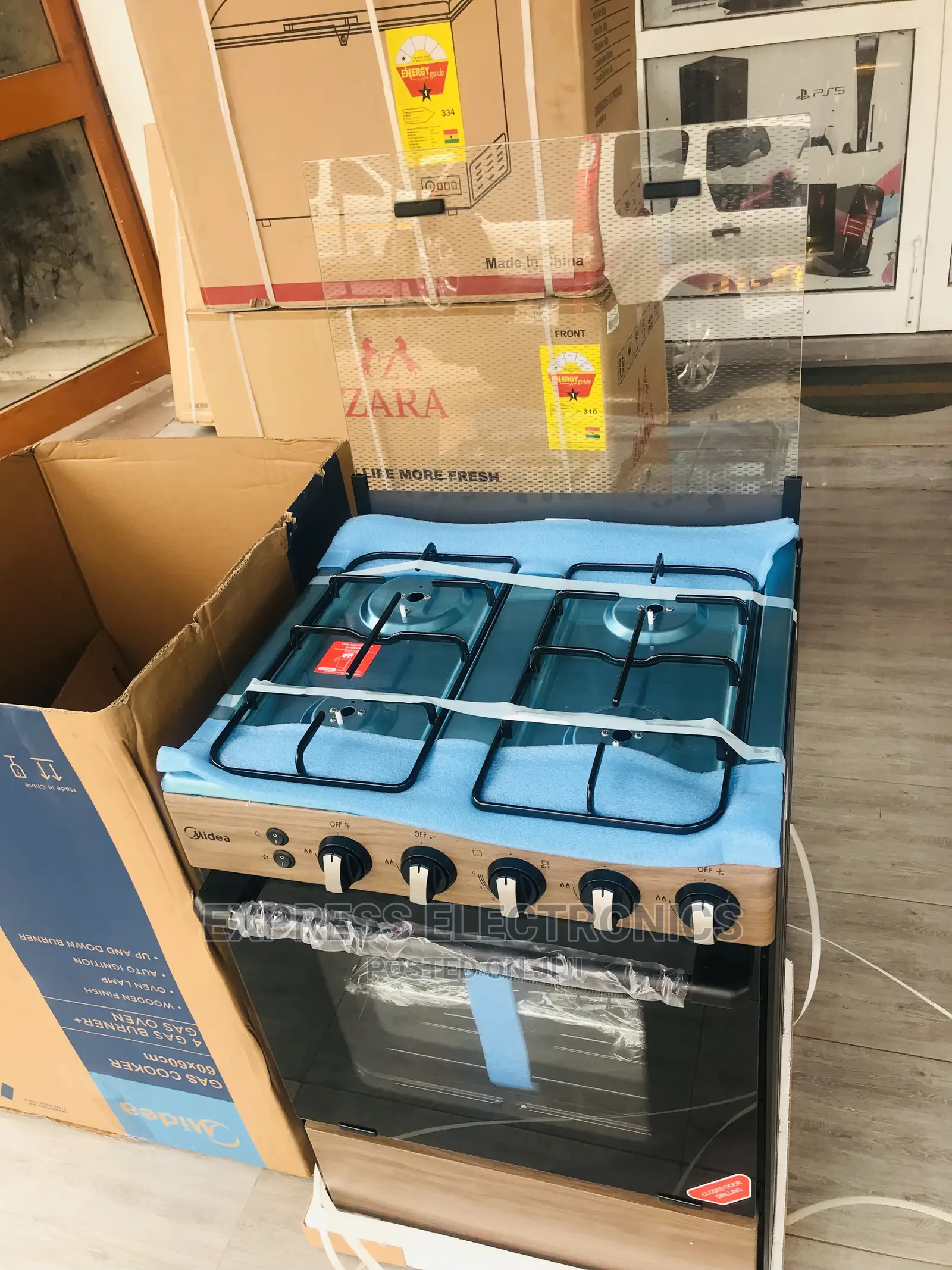 New Arrivals of Midea 60x60 Oven Auto Ignition (BMG6060-WD)