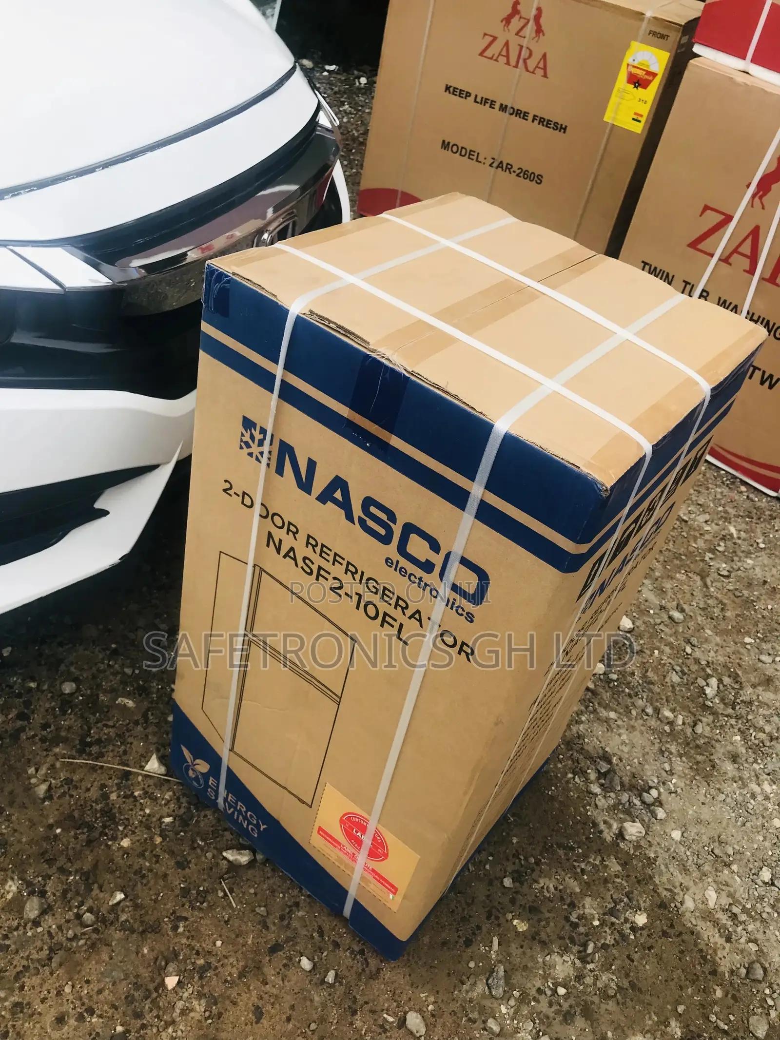 Nasf2-10fl Topfreezer Doubledoor Fridge Nasco