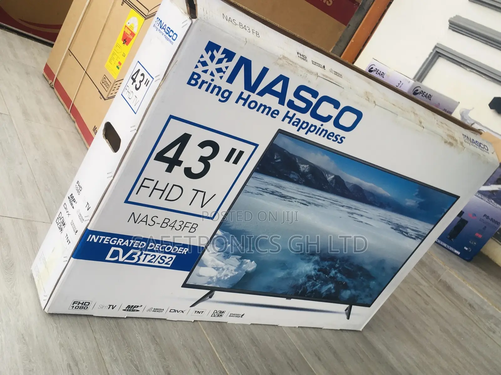 Best Nasco 43 Inches Glossy LED Digital Satellite