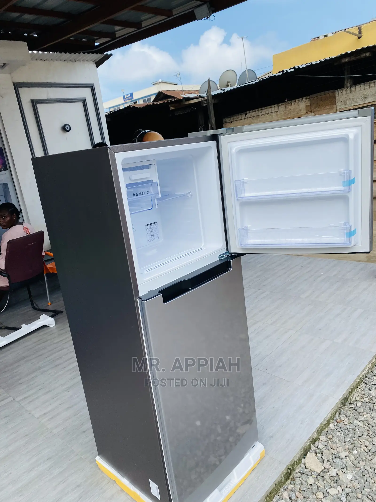Lovely  Samsung Double Door Refrigerator(RT31)Gray 