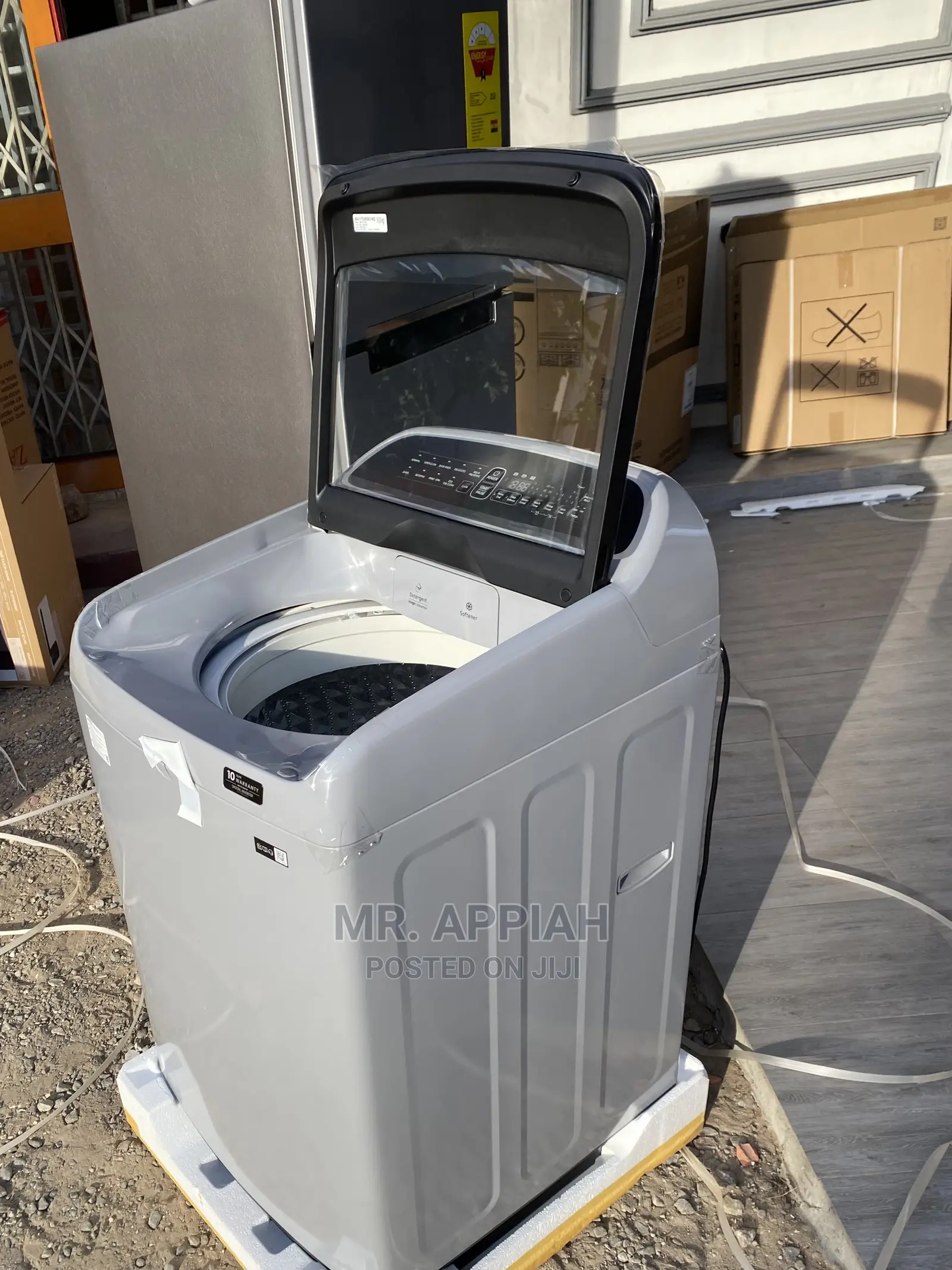 Sealed in Box  Samsung WA11T5260BY 11kg Top Load Washer.