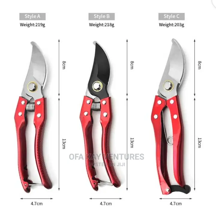 Garden Pruning Shears, Carbon Steelpicking Scissors