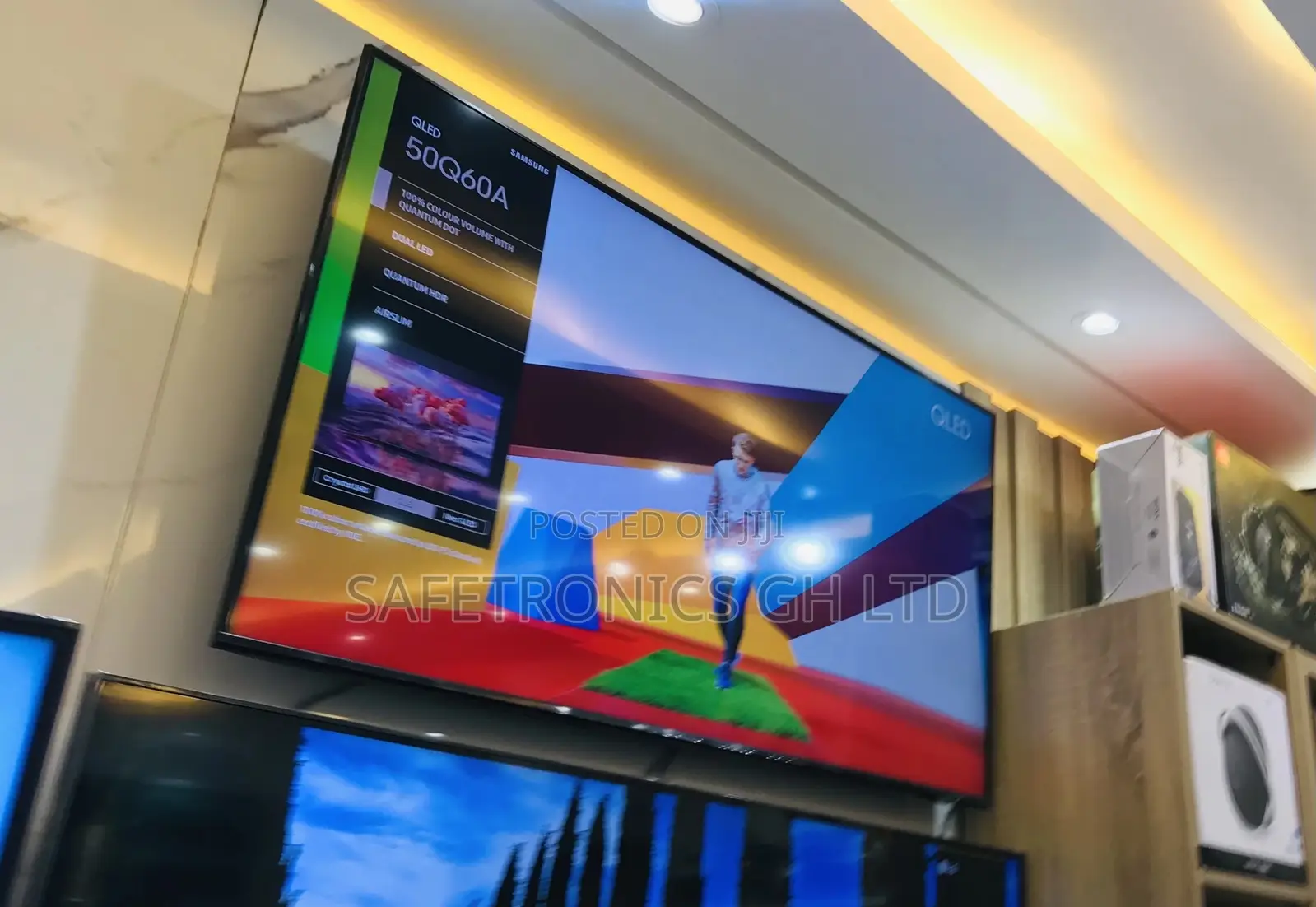 Q60A Samsung 50 QLED Glossy UHD Ultra Crystal Tv
