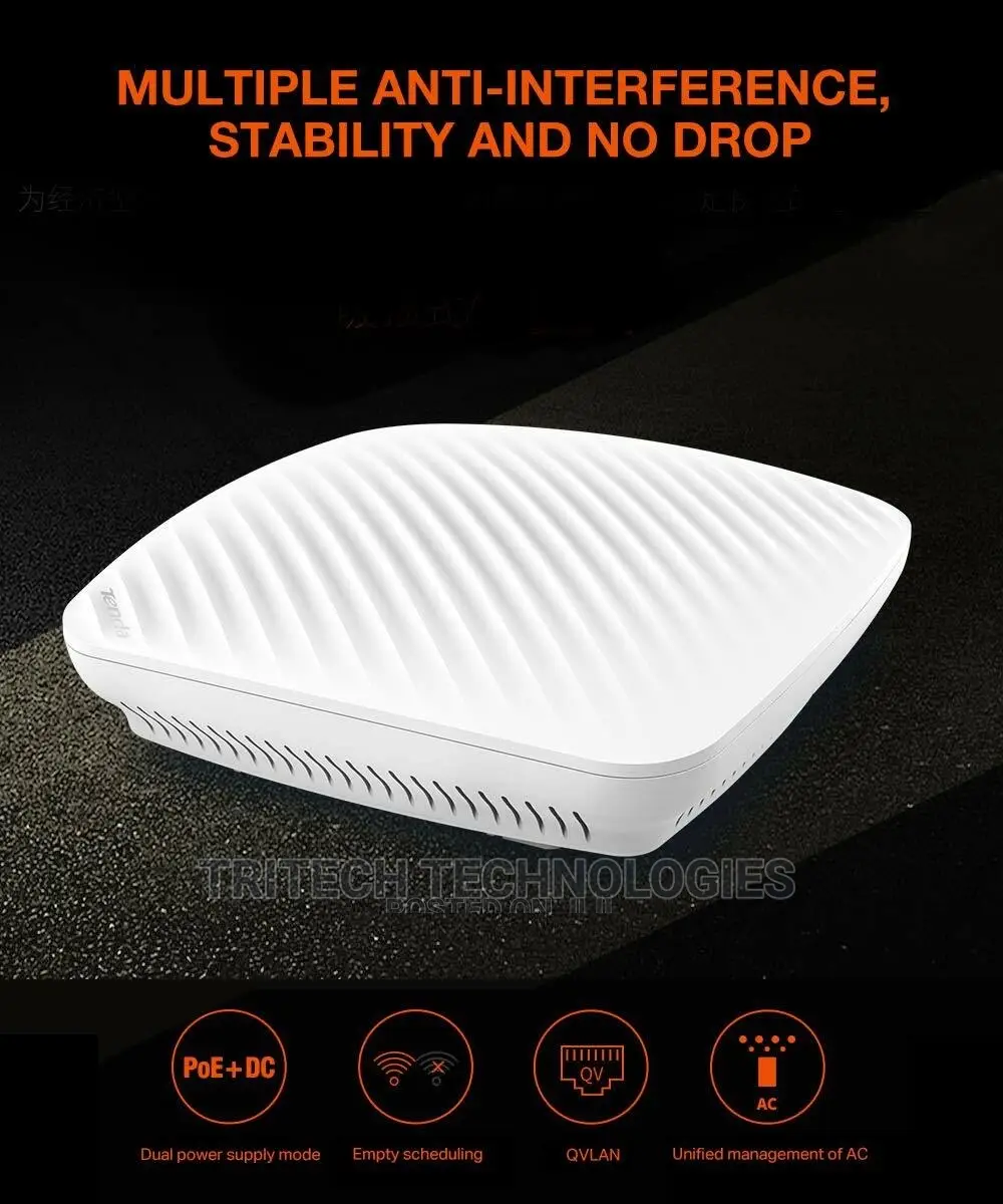 TENDA I9 300mbps Ceiling AP Supporting Up to 25 Clients