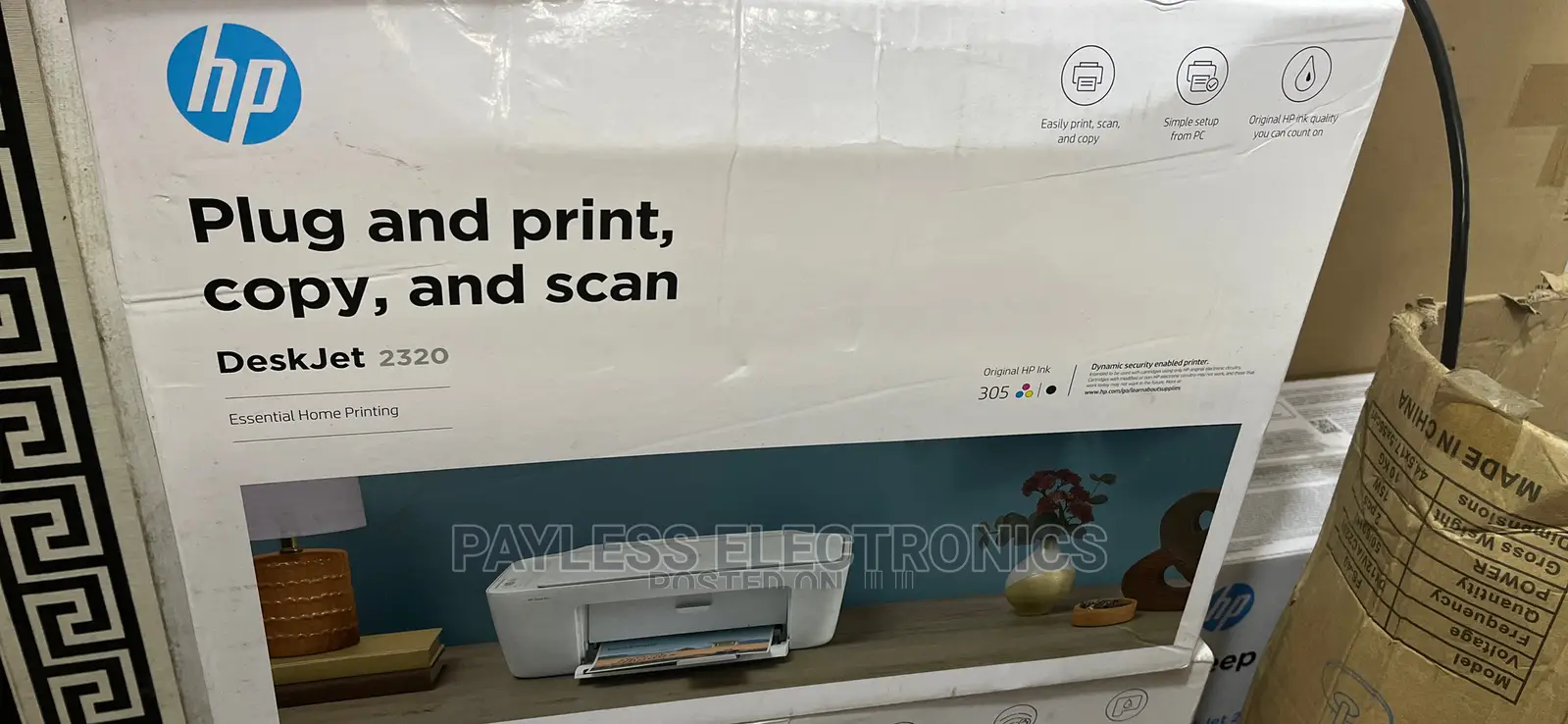 HP Deskjet 2320 Scan, Copy and Print Printer