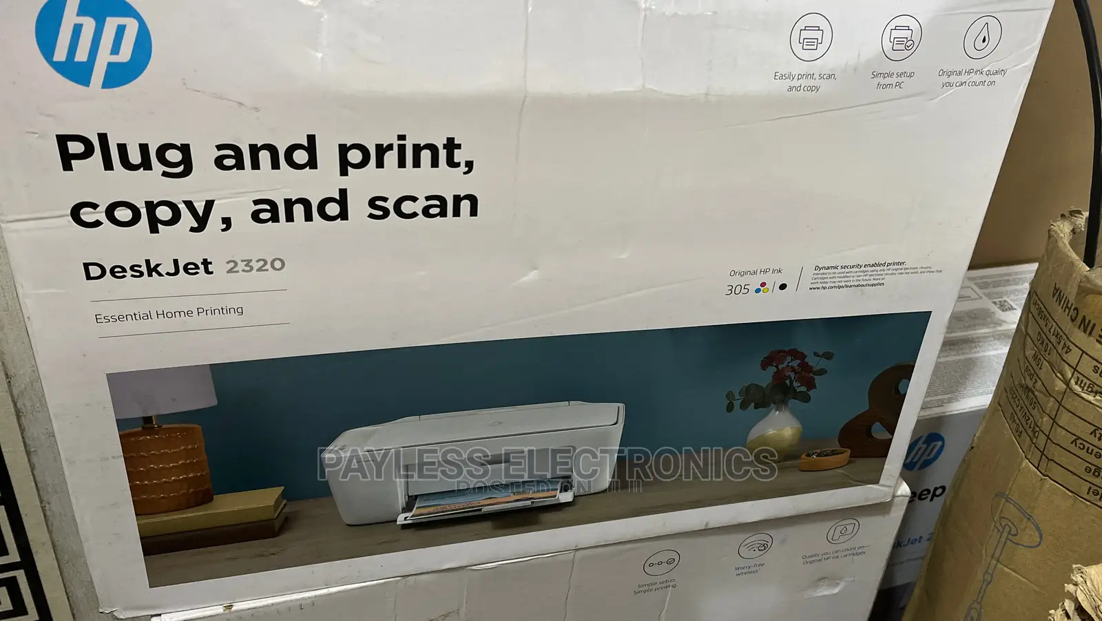 HP Deskjet 2320 Scan, Copy and Print Printer