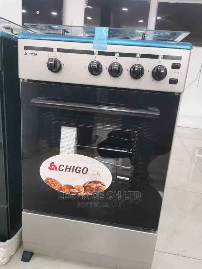 Chigo 50x50 Auto Ignition Gas Cooker New in Box