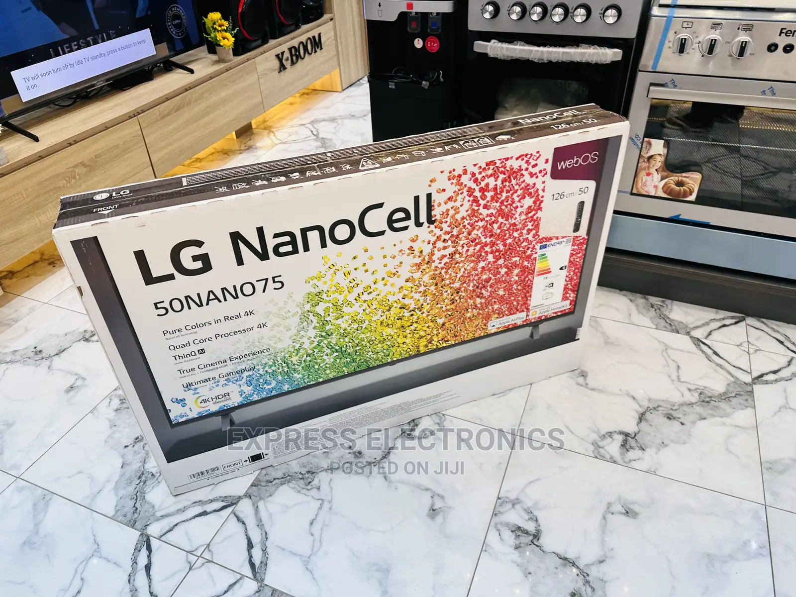 Spectacular Design View Lg UHD Smart Nano756 50”Nanocell