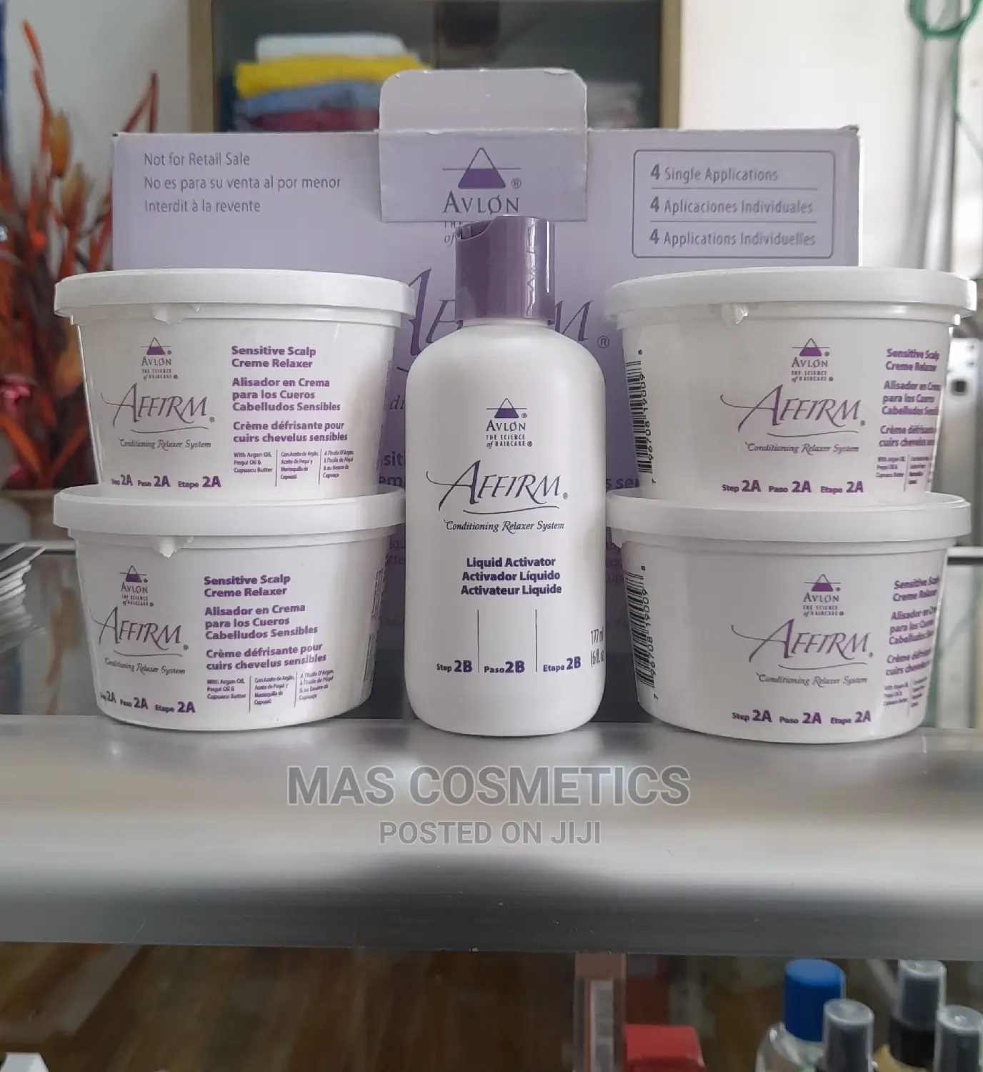 Affirm - Sensitive Scalp Relaxer 4in1 / Fiber Guard Relaxer