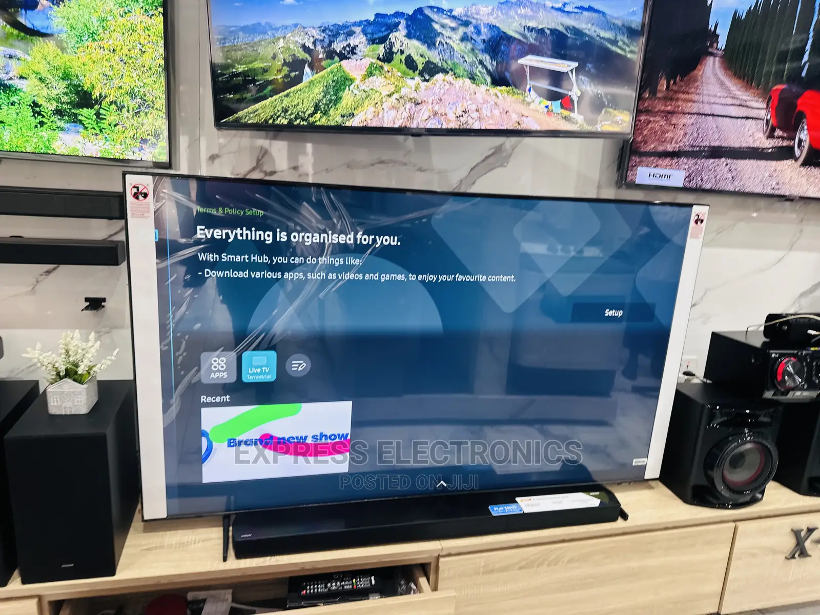 Lg UHD Smart 65”Uq70 Experience Clear Display Tv 