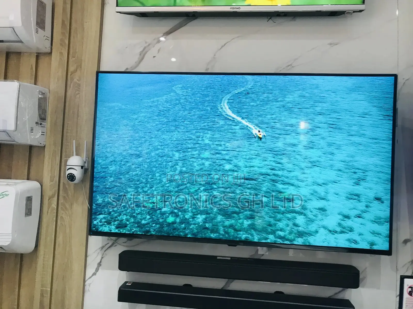 Quality Samsung Led Au7022 Glossy 55 Inches Smart Tv
