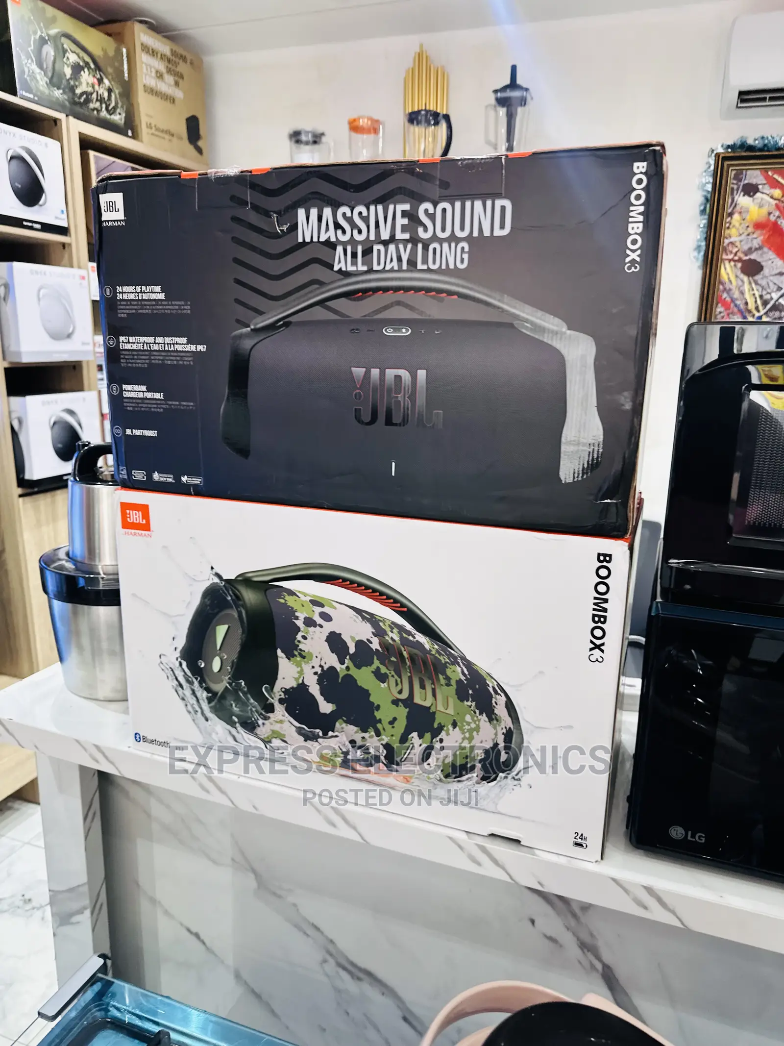 Eco Friendly Packaging Boombox JBL Bluetooth Speaker