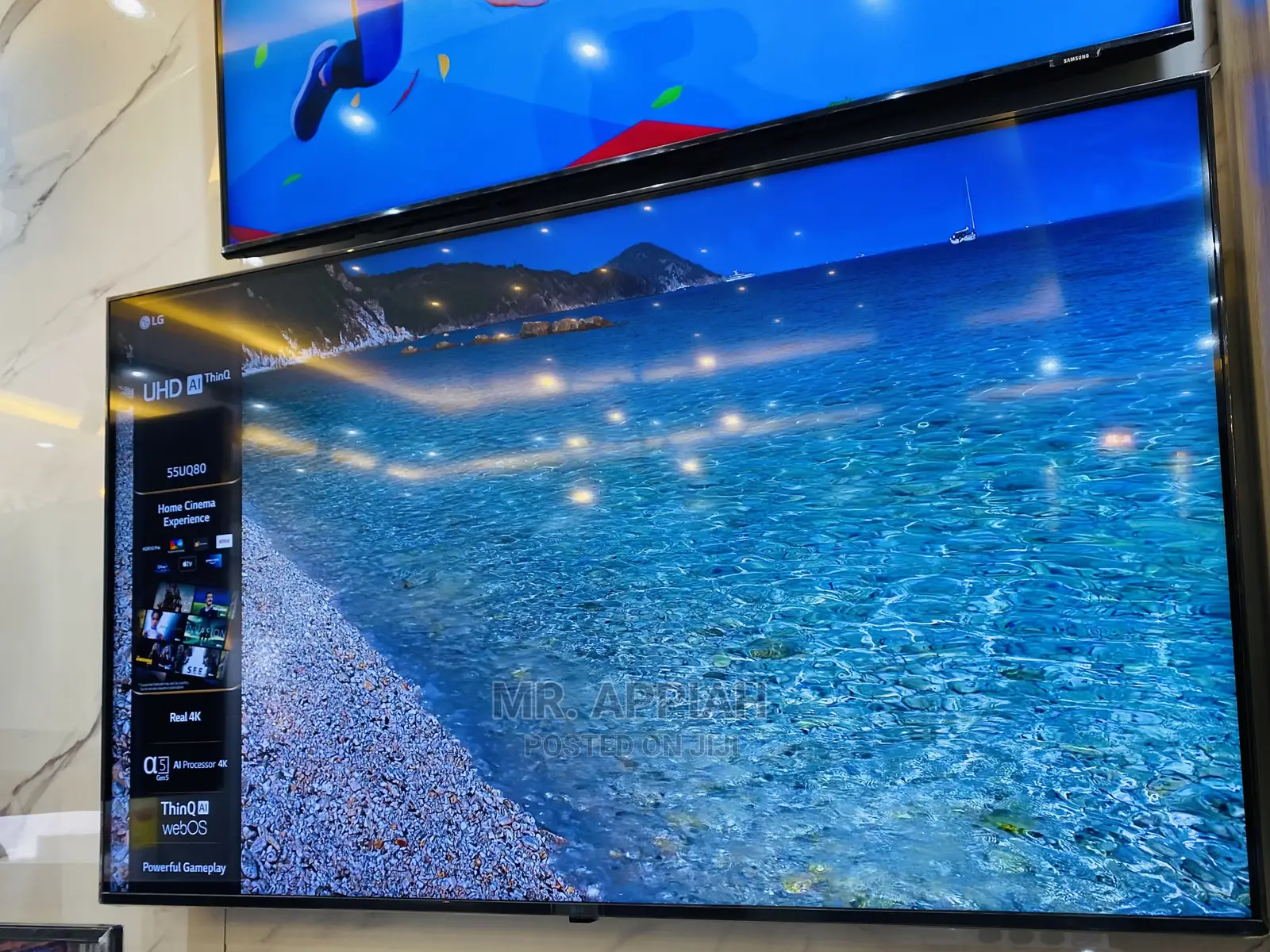 Budget Friendly LG 55 Inch Uhd Smart LED Tv(Black) 
