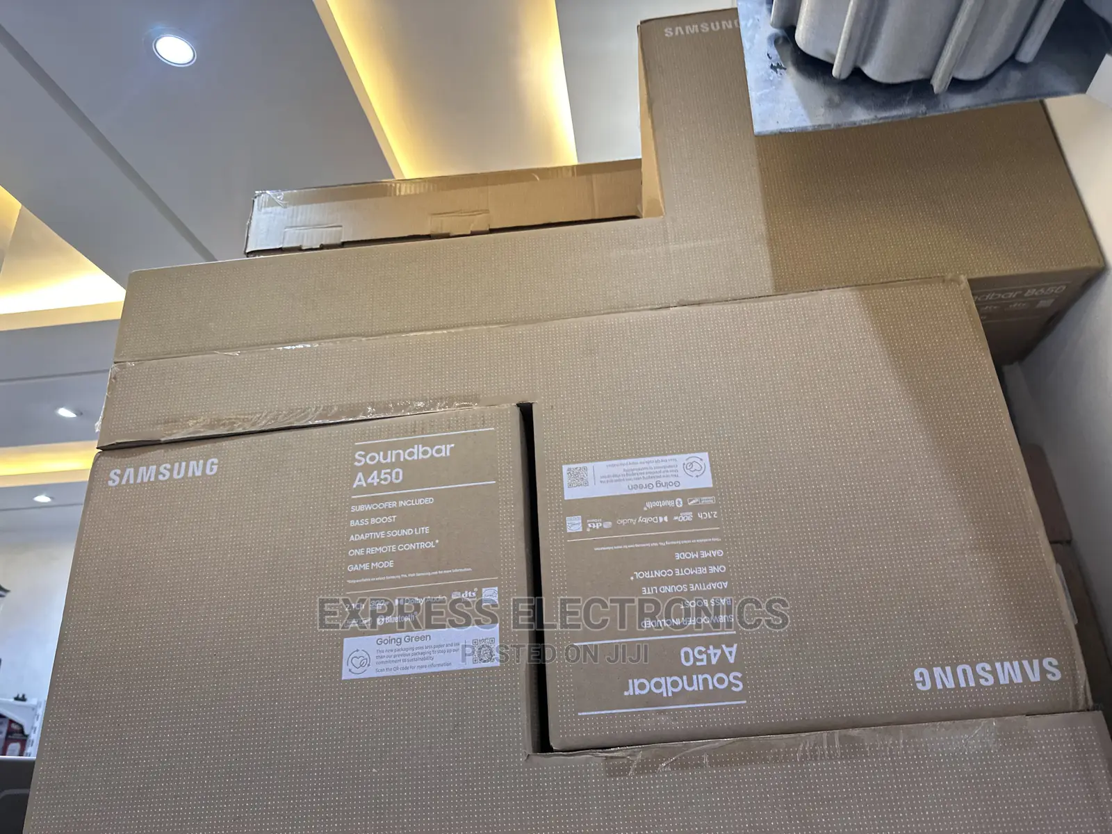 Lovely  Sleek Samsung Soundbar With Woofer A450