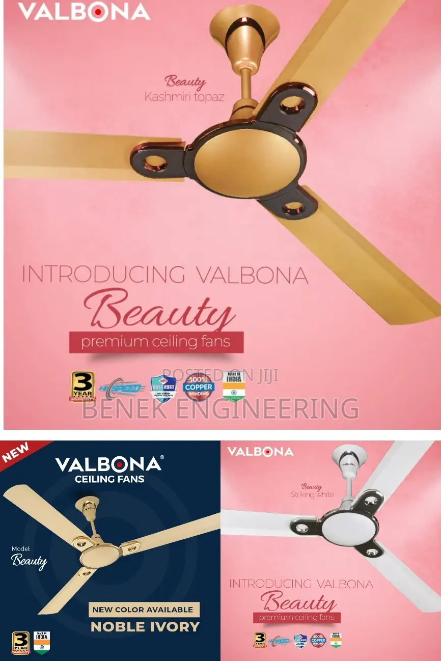 Ceiling Fans (Long and Short Blades)