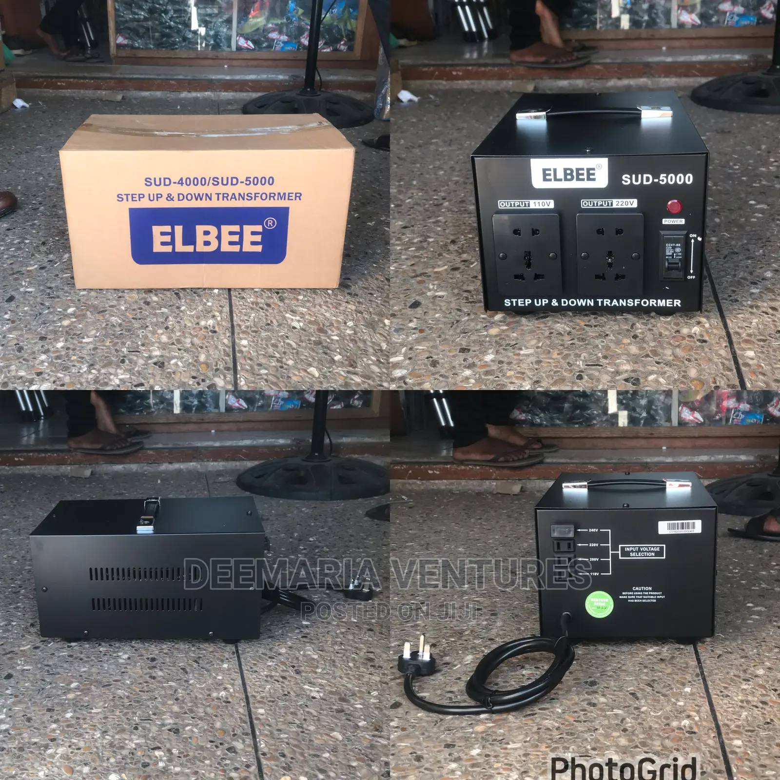 Elbee Sud 5000W Step Up/Step Down Transformer