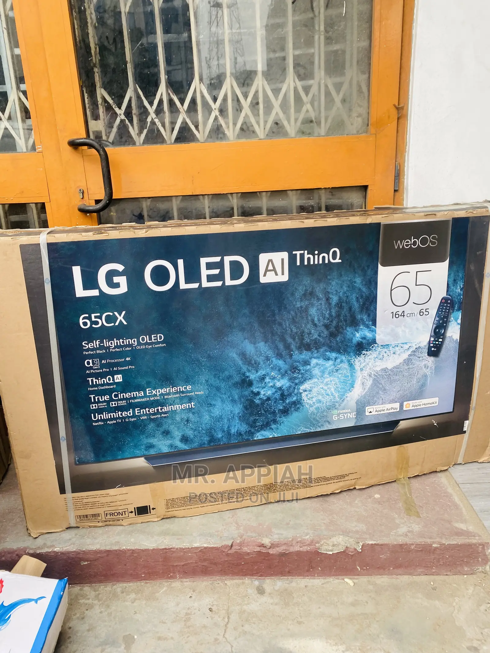 Sealed in Box  LG(OLED55CS6LA)65 Inch OLED Tv,Black.