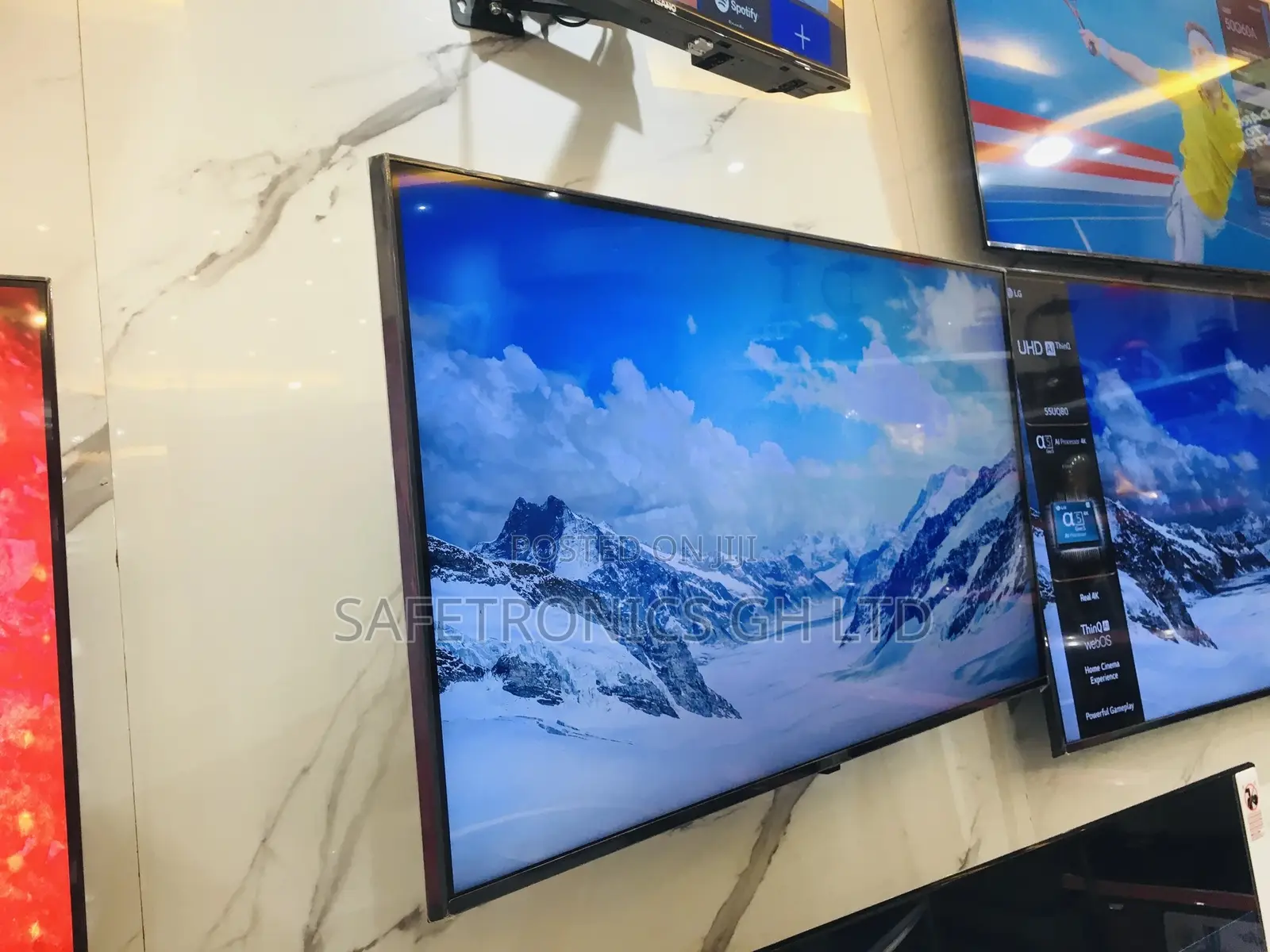 Affordable Smart LG UQ75 55 Inches Glossy LED Tv