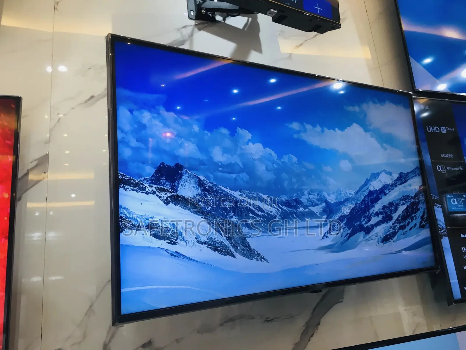 Affordable Smart LG UQ75 55 Inches Glossy LED Tv