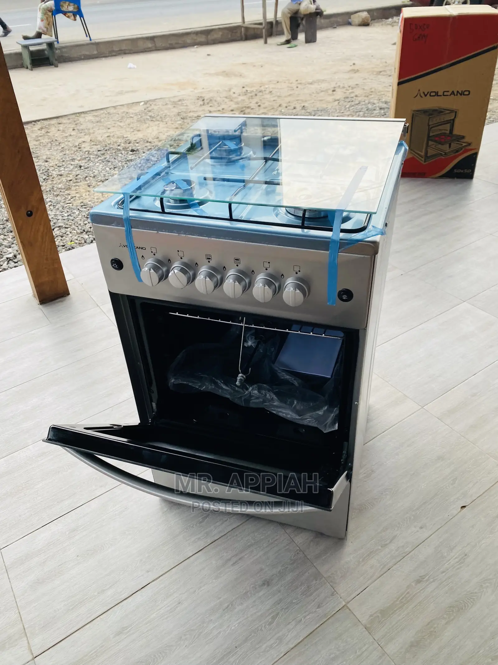 Classic Volcano 50*55 Rotisserie 4 Gas Burner Auto Ignition