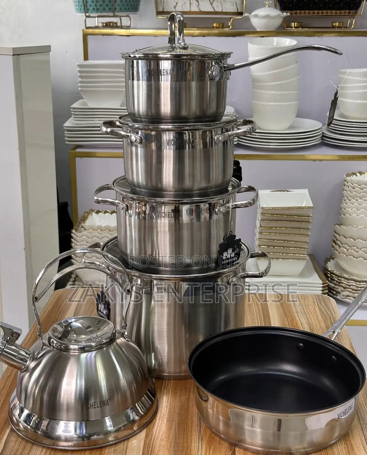 High Quality Stainless Steel Cookware Set