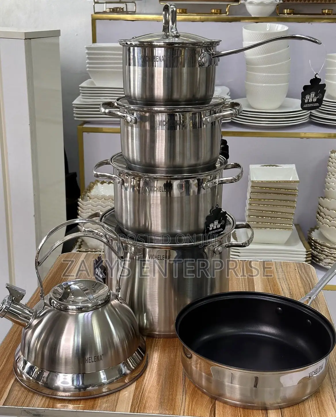 High Quality Stainless Steel Cookware Set