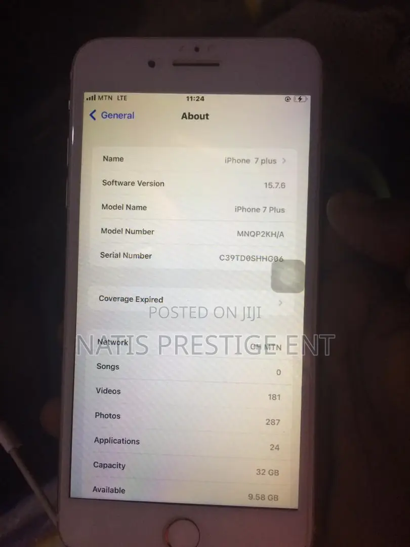 Apple iPhone 7 Plus 256 GB Silver