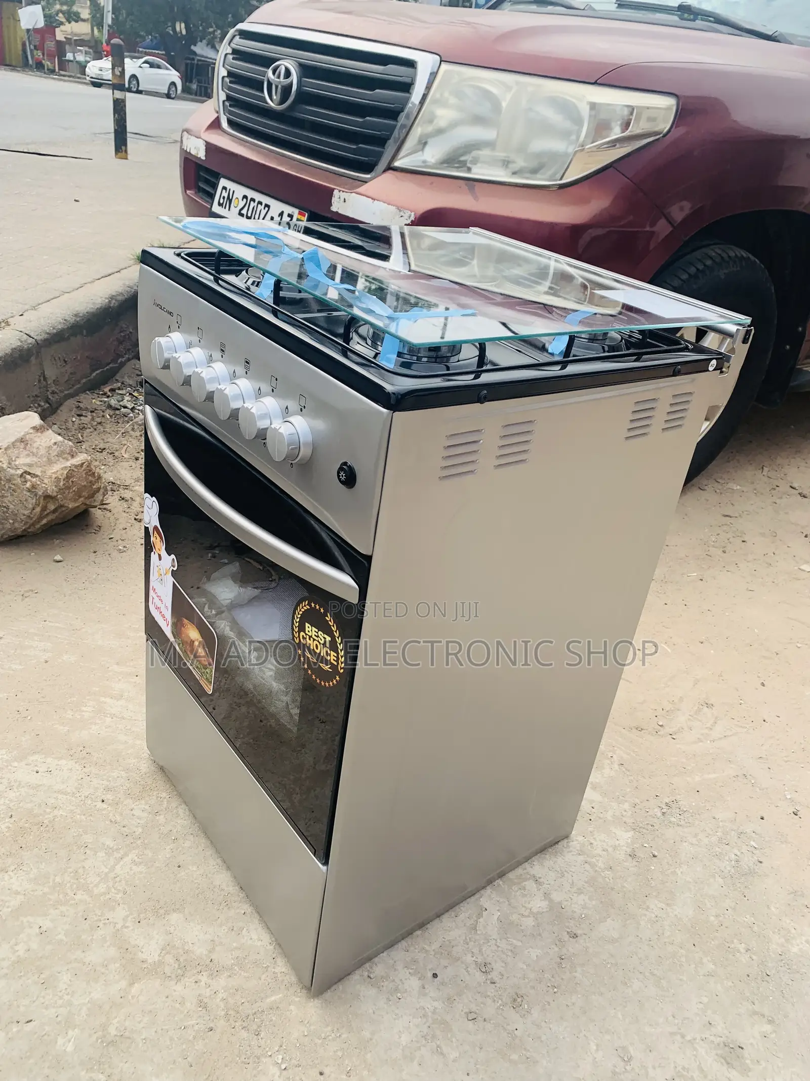 Take Best Volcano 4B 3+1 Gas N Electric Cooker With Grill
