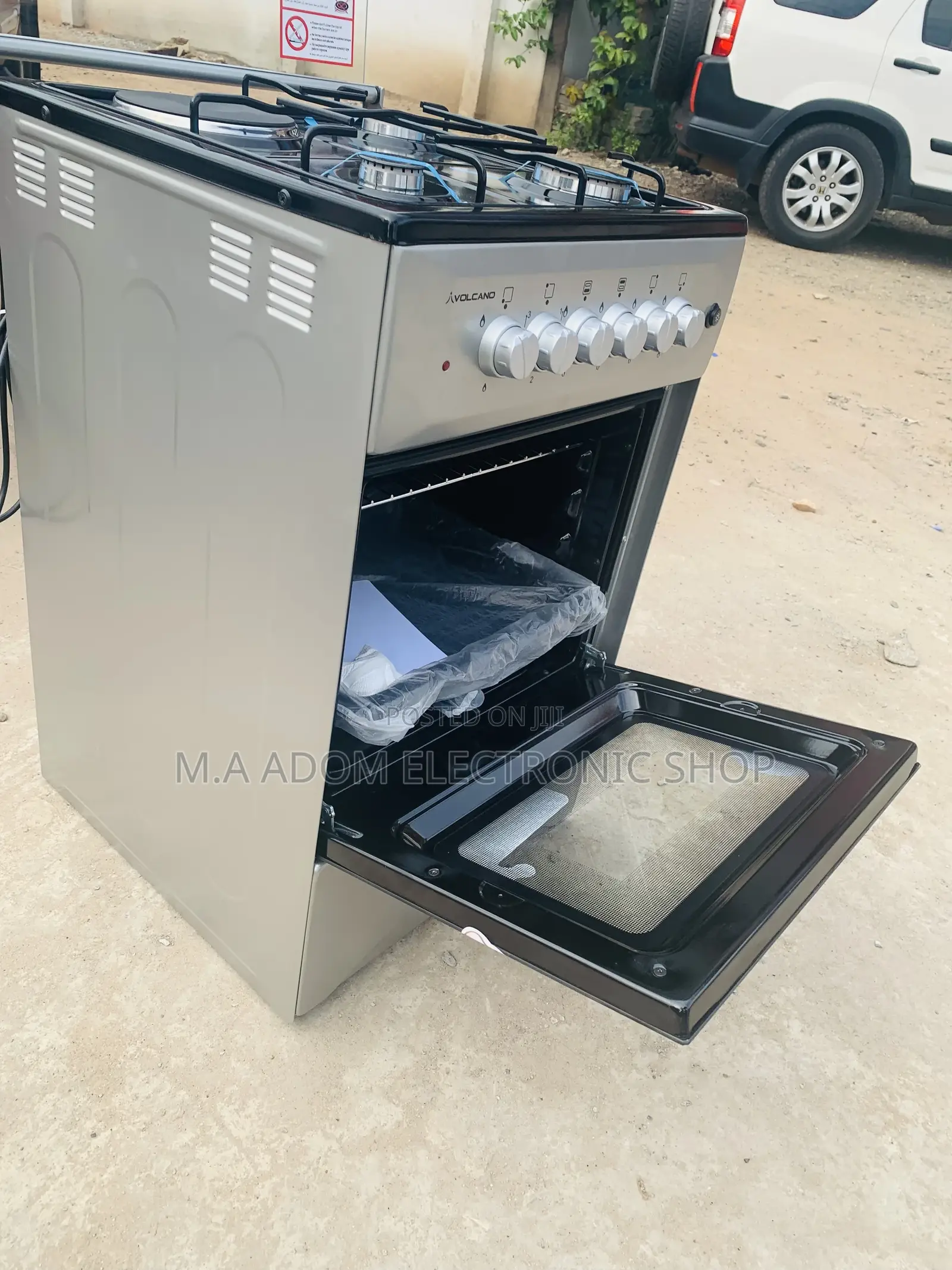 Enjoy Volcano 4B 3+1 Gas Cooker With Grill