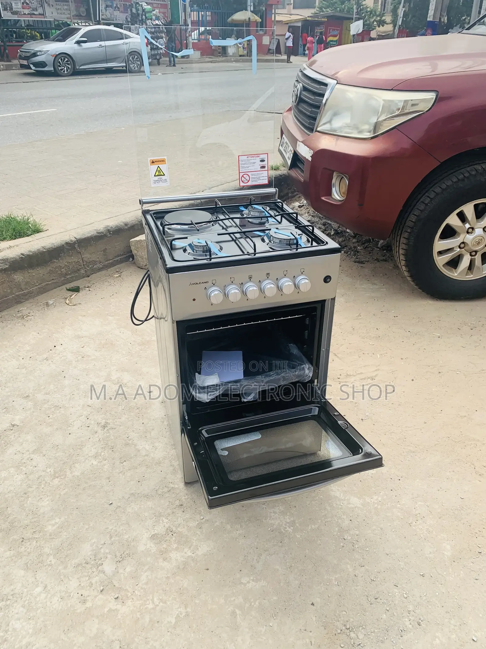 Good Volcano 4B 3+1 Gas Cooker With Grill