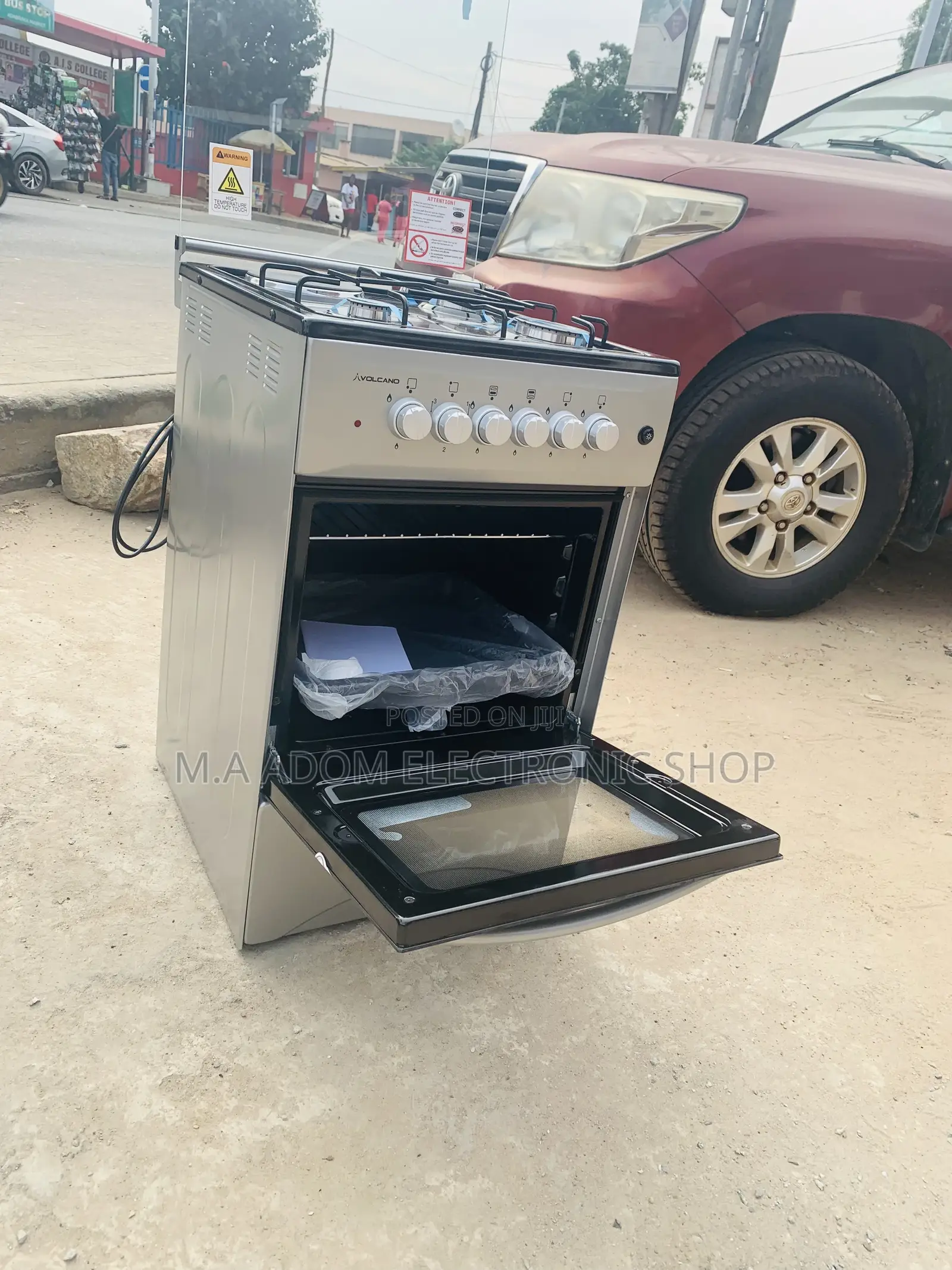 Get Volcano 4B 3+1 Electric N Gas Cooker With Grill
