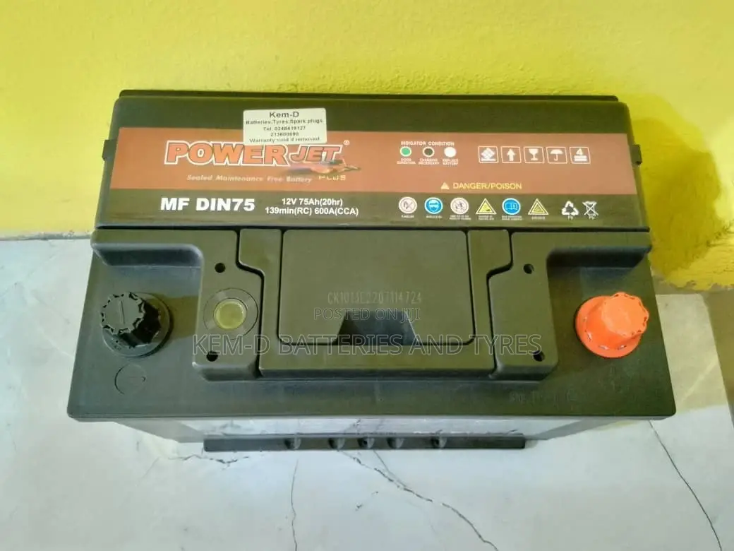 Power Jet Battery - 15plates - Free Delivery for Ford Escape
