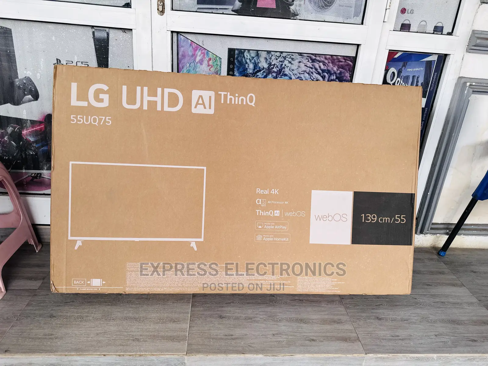 Naturally Crispy Display UHD Smart 55”Uq7003 Lg Tv
