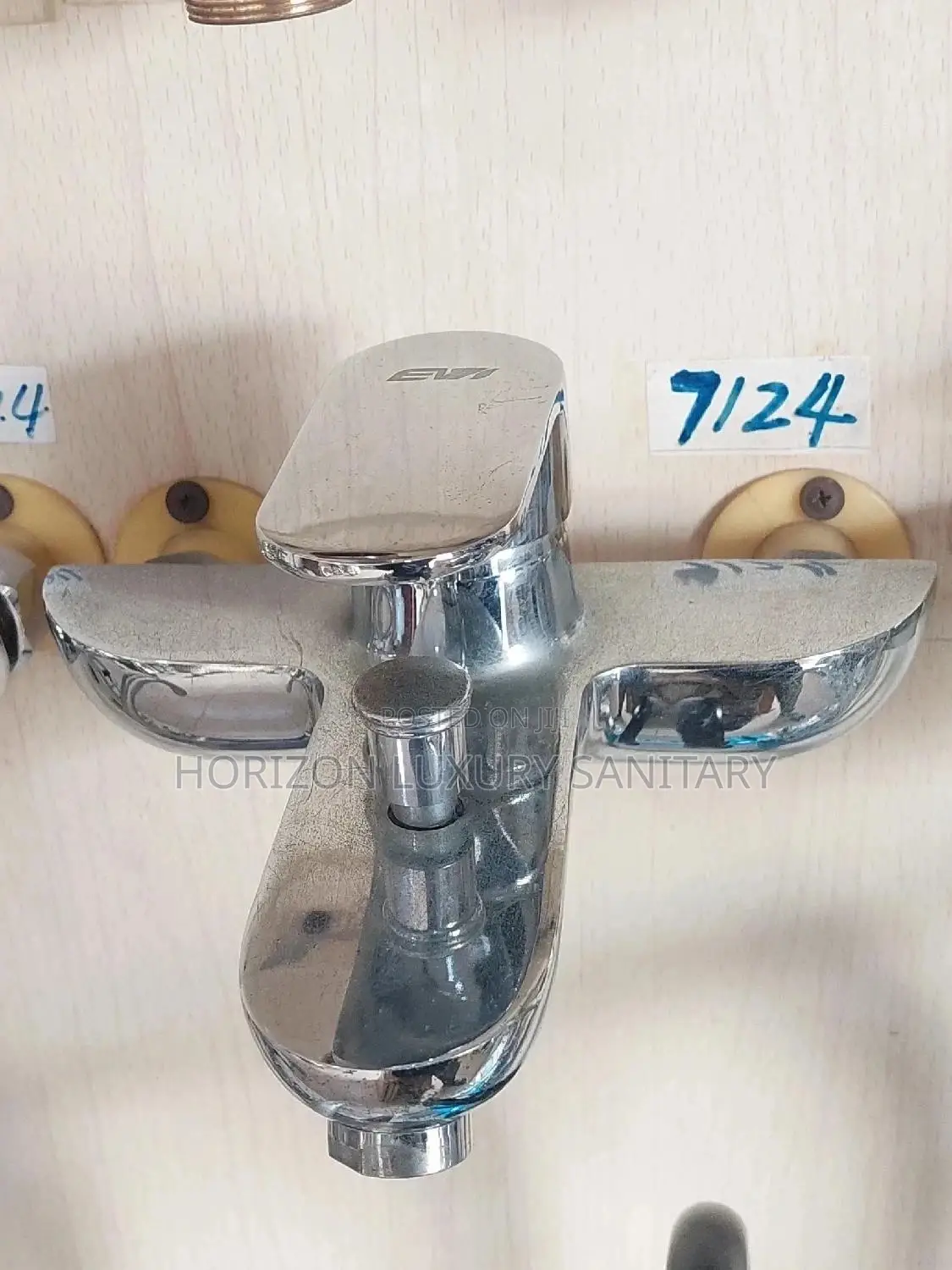 Shower Mixer- Chrome- Shower Chain and Handle