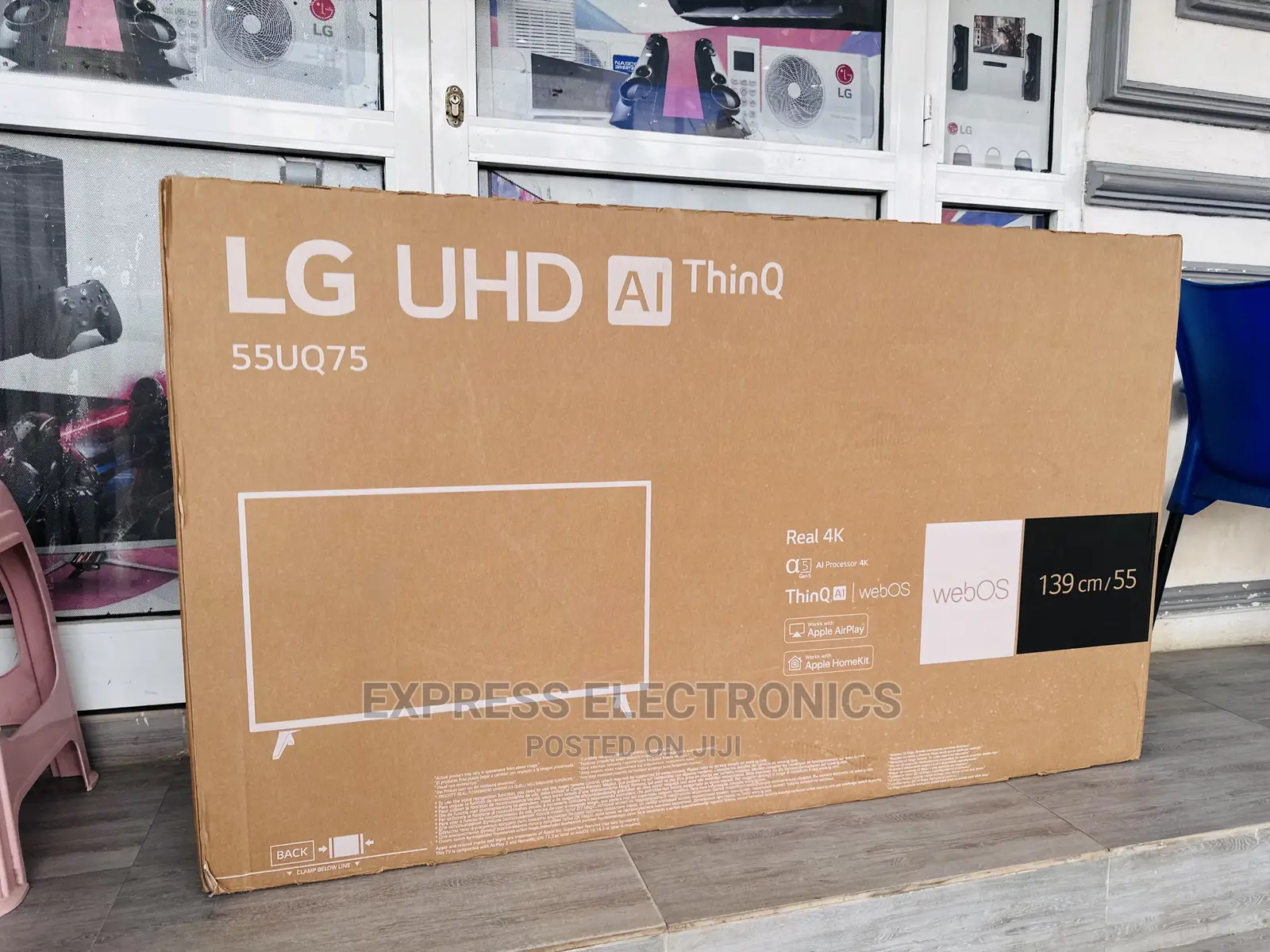 Exclusive Design Smart Lg UHD Smart 55”Uq7003 Tv 