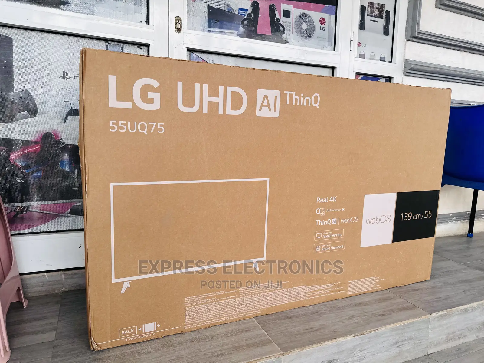 Exclusive Design Smart Lg UHD Smart 55”Uq7003 Tv 